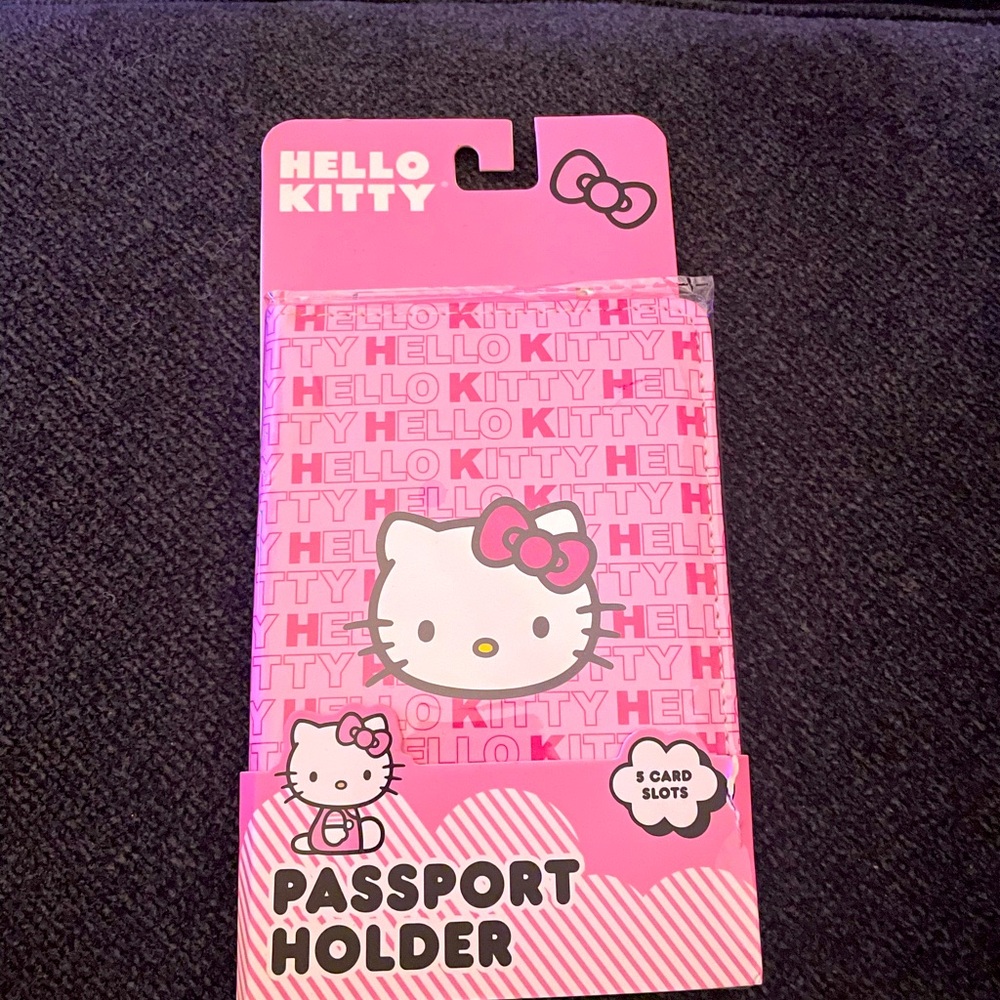 Hello Kitty Pink Passport Holder